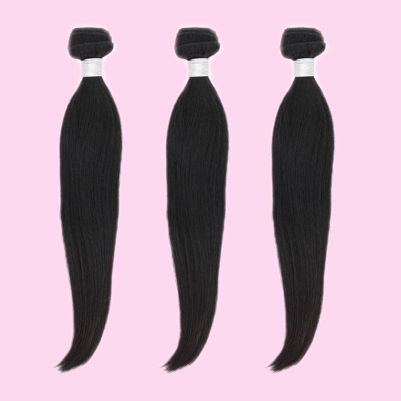 Straight Human Hair Bundle Deal